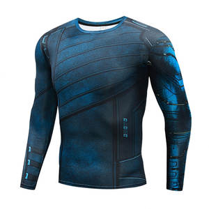 Camisetas de Compresión Personalizadas para Hombre, Ropa Deportiva de Alta Calidad para Gimnasio, Transpirable, de Secado Rápido, Ajuste Ceñido, Disponible en Varios Colores - Product Image 4