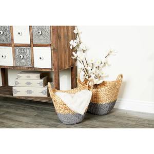 ชุดตะกร้าหวายย้อมสี 4 ใบ ตะกร้าเก็บของทำมือ ขายส่ง เป็นมิตรกับสิ่งแวดล้อม ผลิตในเวียดนาม - Product Image 5