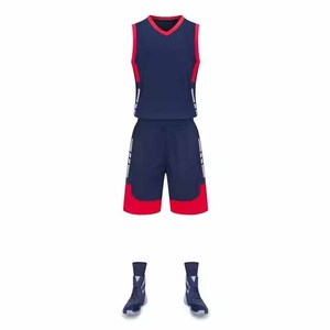 Uniforme de basket-ball à sublimation personnalisée meilleur dernier design ensemble de maillot imprimé numériquement logo nom hommes maillot de basket-ball pour jeunes - Product Image 5