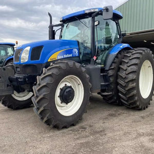 Tractor Agrícola Diésel 4x4 New Holland Económico, Mini Tractor de Ruedas de 40-180 HP con Motor de 120 HP de Potencia Nominal, Componente Principal en Existencia - Product Image 1