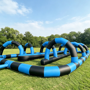 NG-SG087 Barrière de piste de karting gonflable, clôture de piste de course extérieure pour enfants - Product Image 3