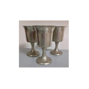 Copa de vino de acero de aluminio Copa de champán Copa de vino de acero inoxidable diseño superior tamaño personalizado a precio barato - Product Image 1