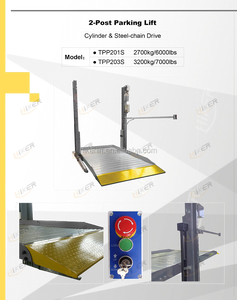 ลิฟท์จอดรถแบบ 2 เสา ขนาด 2300 กก. 2700 กก. 3200 กก. สำหรับโรงจอดรถ ลิฟท์จอดรถในประเทศจีน - Product Image 3