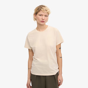 T-shirt solide tricoté de haute qualité 100% polyester pour hommes sur mesure Slim Fit Style décontracté Conception élastique Caractéristique anti-boulochage - Product Image 1