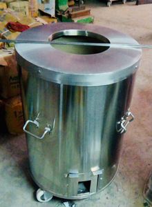 Clay Tandoor King เตาอบแฮนด์เมดคุณภาพดีที่สุด เหล็กแก๊ส ผู้ผลิตอินเดีย กระติกน้ําสูญญากาศ & กระติกน้ําร้อน อาหารโดย King International - Product Image 5