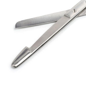 Tijeras de Enterotomía Post Mortem de Primera Calidad, 21 cm, Punta Roma, Acero Inoxidable, Hoja Biselada, Kits de Tijeras Quirúrgicas - Product Image 6