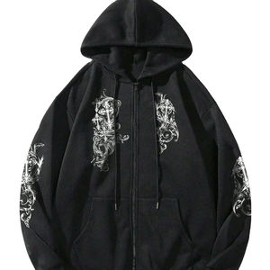 Nueva llegada Sudadera con capucha de diamantes de imitación Jersey personalizado Sudadera con capucha de diamantes de imitación Térmica Precio de alta calidad Ropa informal Sudadera con capucha de diamantes de imitación - Product Image 1