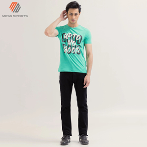 Camiseta de Secado Rápido para Hombre, al Por Mayor, Económica, Deportiva, Informal, de Moda, Mezcla de Algodón de Alta Calidad, Superventas - Product Image 2