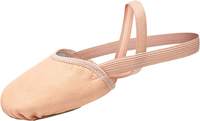 Chaussures de danse confortables en cuir verni, doublure en peau de mouton, nylon souple, demi-semelles, jazz, ballet, pour femmes, logo personnalisé, sur mesure