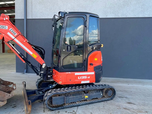 U35-4 Kubota <b>Mini</b> Compact Crawler Excavators with Rotating <b>Drill</b> Head Enclosed Cab for Farm Landscaping Construction U35-4 cab - Product Image 6