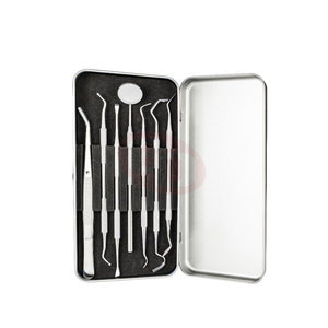 <b>Mirror</b> 2025 Tweezer Dental Tool Set For Student And Professional Use Dental Examination Set - Product Image 5