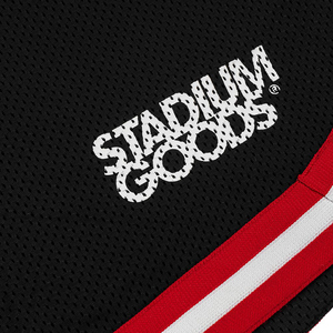 กางเกงขาสั้นบาสเก็ตบอลแบบปักโลโก้ได้ตามต้องการพร้อมตาข่ายแบบแห้งเร็วสไตล์วินเทจ - Product Image 6