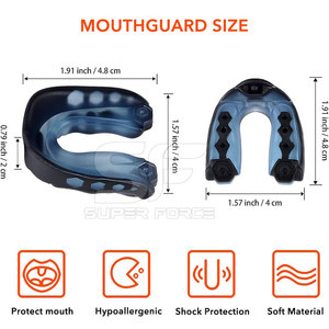 EVA ฟันกันปากสำหรับชกมวยต่อสู้คาราเต้และเทควันโดแบบมืออาชีพ - Product Image 5