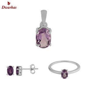 <b>Bridal</b> Party <b>Jewelry</b> <b>Set</b> Design 925 Sterling Silver Gold Plated Topaz Gemstone <b>Jewelry</b> <b>Set</b> Women Gift - Product Image 3