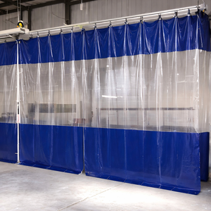 Cortinas Impermeables para Lavado de Autos, Divisores de Habitaciones, Paneles de Pared Plegables, Estación de Preparación, Cortinas Protectoras contra Salpicaduras de Químicos - Product Image 1