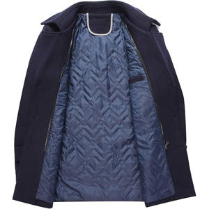 Chaqueta Acolchada Holgada de Invierno para Mujer, Cuello Alto, con Capucha, Secado Rápido, Transpirable, Tejido Liso Teñido - Product Image 1