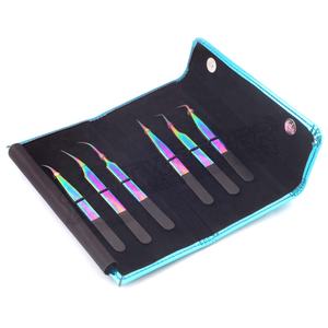 Pinzas de extensión de pestañas 3D Vetus Pinzas de colores múltiples y negros Pinzas de pestañas individuales bajo su propia marca - Product Image 6