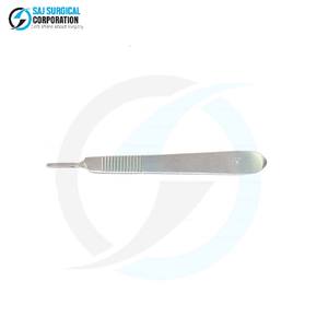 Manche de scalpel manuel professionnel en acier inoxydable certifié CE pour un contrôle de précision chirurgical, performance fiable, médical - Product Image 5