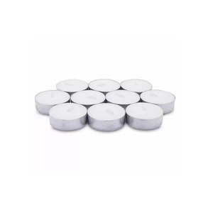 Set of 100 <b>Unscented</b> 5hr Tealight <b>Candles</b> Custom Basic <b>Candle</b> Wax Palm Decoration Made in Vietnam for Weddings - Product Image 5