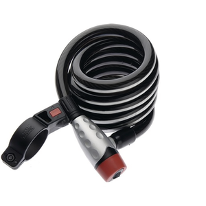 สายล็อคจักรยานแบบคู่ BURG-WCHTER 1650 180 Reflex ความยาว 180 ซม. เส้นผ่านศูนย์กลาง 15 มม. สีดำ ทำจากเหล็ก สำหรับจอดจักรยานอย่างปลอดภัย - Product Image 3