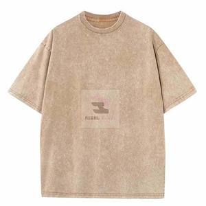 Hommes T Shirt 100% Cotton Shirt Top T-shirts professionnels pour hommes - Product Image 4