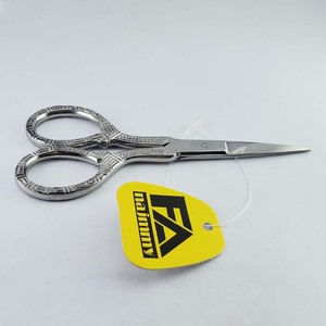 Embroidery Vintage <b>Scissors</b> Stainless Steel Printed Handle Powder Coated Printing - Product Image 3
