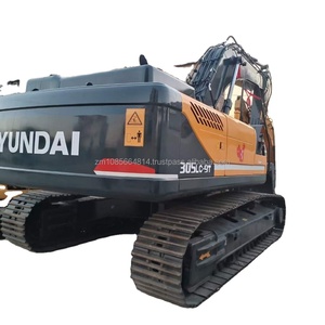 Excavatrice Hyundai 305LC-9T d'occasion, modèle 2022, moteur, boîte de vitesses, pompe, moteur et chenilles haute efficacité à vendre - Product Image 4