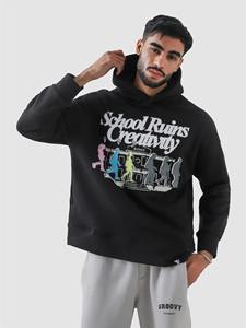 Sweat à capuche surdimensionné 100% coton de haute qualité avec épaule tombante en polaire épaisse Veste d'hiver pour hommes personnalisée Fabricant fabriqué au Pakistan - Product Image 2