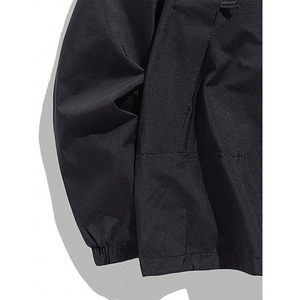 Factory Price New Fashion Style <b>Waterproof</b> Custom Logo 100% Cotton <b>Long</b> Sleeve Comfortable Size Winter Windbreaker Men <b>Jacket</b> - Product Image 6