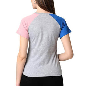 Cómoda camiseta informal de algodón de media manga para mujer, camiseta de estilo único para mujer para adulto - Product Image 2
