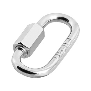 Eslabón Rápido de Acero Fiero BSE-1/8, Diámetro de 1/8\", Longitud de 38.1 mm, Acero al Carbono Galvanizado, Carga Máxima de 100 kg, Acoplamiento Seguro para - Product Image 3