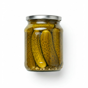 Gherkins envasados en tambor para exportación, bajo en sal, 6-9 cm, grado alimenticio Halal, IFS, gherkins pequeños envasados en tambor, 5-8 cm - Product Image 3