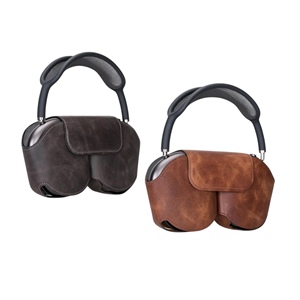 Étui pour casque supra-auriculaire en cuir PU de qualité supérieure, imperméable, design français - Product Image 3