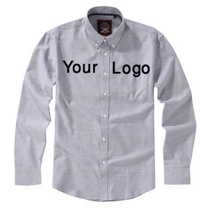 100% coton chemise de bureau à manches longues de couleur unie pour hommes nouveau Design pour un usage professionnel chemise formelle unie pour l'automne fait - Product Image 5