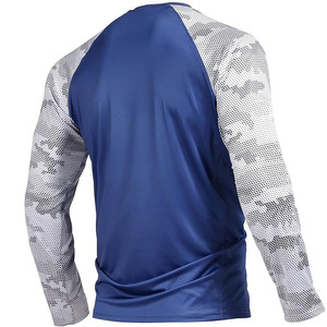 Camiseta de hombre OEM hecha a medida hecha de tela de secado rápido, ideal para windsurf, camiseta de hombre con control de humedad transpirable - Product Image 6