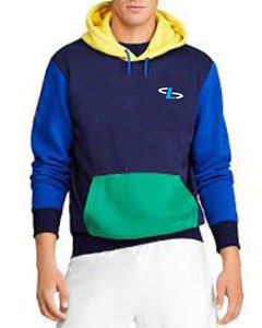 เสื้อฮู้ดของผู้ชายผ้าฝ้ายโพลีเอสเตอร์100% ออกแบบได้ตามต้องการโลโก้แบบสวมหัว - Product Image 2