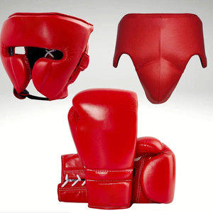 Guantes de Boxeo Diseñados para Entrenamiento, Sparring y Combate, Cómodos y Duraderos, con Cierre de Velcro, Cuero Vacuno Genuino, Conjuntos de Boxeo - Product Image 3
