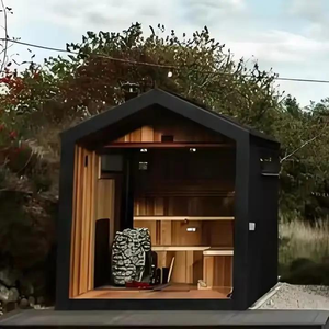 Phòng xông hơi hiện đại với sưởi ấm hồng ngoại xa phòng tắm hơi gỗ rắn cho sử dụng thương mại - Product Image 6