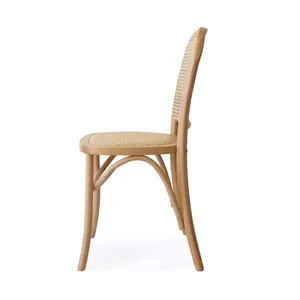 Nouveaux designs de salle à manger en rotin et bois courbé OEM personnalisés pour la décoration de la maison Variété de couleurs du fabricant vietnamien - Product Image 4