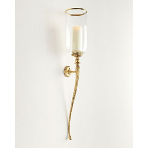 Aplique de Pared de Metal con Acabado en Níquel Plateado, Aplique de Pared de Metal Clásico para Decoración del Hogar - Product Image 3
