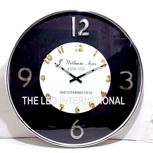 Horloge murale en métal élégante, art décoratif en acier, découpe au laser, décoration de salon, cadeaux pour la maison, horloge murale - Product Image 2