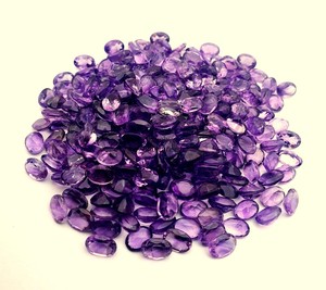 5x7mm Natural <b>Amethyst</b> Oval Cut Faceted Loose Gemstones Beads for Jewelry Making Purple <b>Amethyst</b> At Factory Price Wholesale - Product Image 5