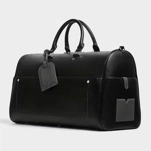 Nouvel Arrivage : Sac de Voyage en Cuir pour Hommes, Léger, Grande Capacité, en Polyester, Idéal pour les Voyages d'une Nuit, les Déplacements Professionnels et les Vacances - Product Image 3