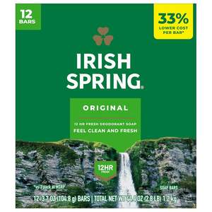 Jabón Mineral en Barra Hecho a Mano Irish Spring Icy Blast Antiséptico, Aclarante y Blanqueador, con Aroma Fresco y Limpio para Hombre, Duración de 12 Horas - Product Image 5