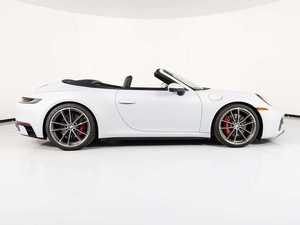 2024สำหรับ911 Carrera 4S Cabriolet AWD เทอร์โบ R20สีดำเบาะหนังภายในพวงมาลัยซ้าย - Product Image 5