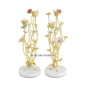 Luxurious Quality Metal Claw Designer Attractive Look Table Centerpiece Candle Holder From Indian Supplier In Impressive Price - Product Image 2