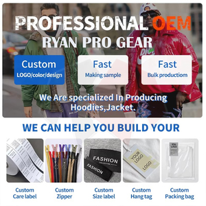 เสื้อแจ็กเก็ตทรงปลาปักเป้าสำหรับผู้ชายผ้านุ่มออกแบบได้ตามต้องการขนาดเสื้อผ้าให้ความอบอุ่นน้ำหนักเบา - Product Image 5