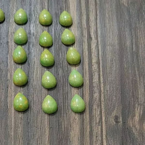 Lote de Piedras Preciosas Sueltas de Calidad AAA, Turquesa en Forma de Pera, Cabujón Verde, Piedras Preciosas Naturales Semipreciosas para Joyería, 20% de Descuento y Regalo - Product Image 1