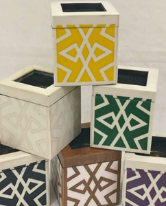 Brûleur d'encens en bois personnalisable fait à la main avec incrustation d'os de nacre porte-encens Bakhoor toutes saisons pour l'automne printemps été - Product Image 3