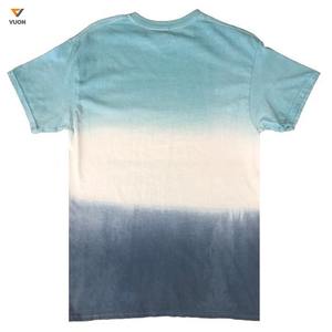 250g T-Shirt à manches courtes unisexe de haute qualité 100% coton respirant contraste 3 tons blanc plaine lavé usine directe - Product Image 5